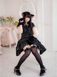 [enako] [enacat black] black silk cat girl(2)